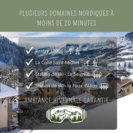 Maison Familiale Des Remparts Casa de Férias Colmars